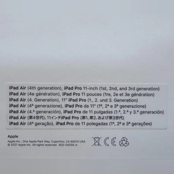 Apple iPad Magic Keyboard Black productivity A2261 - Picture 7 of 7